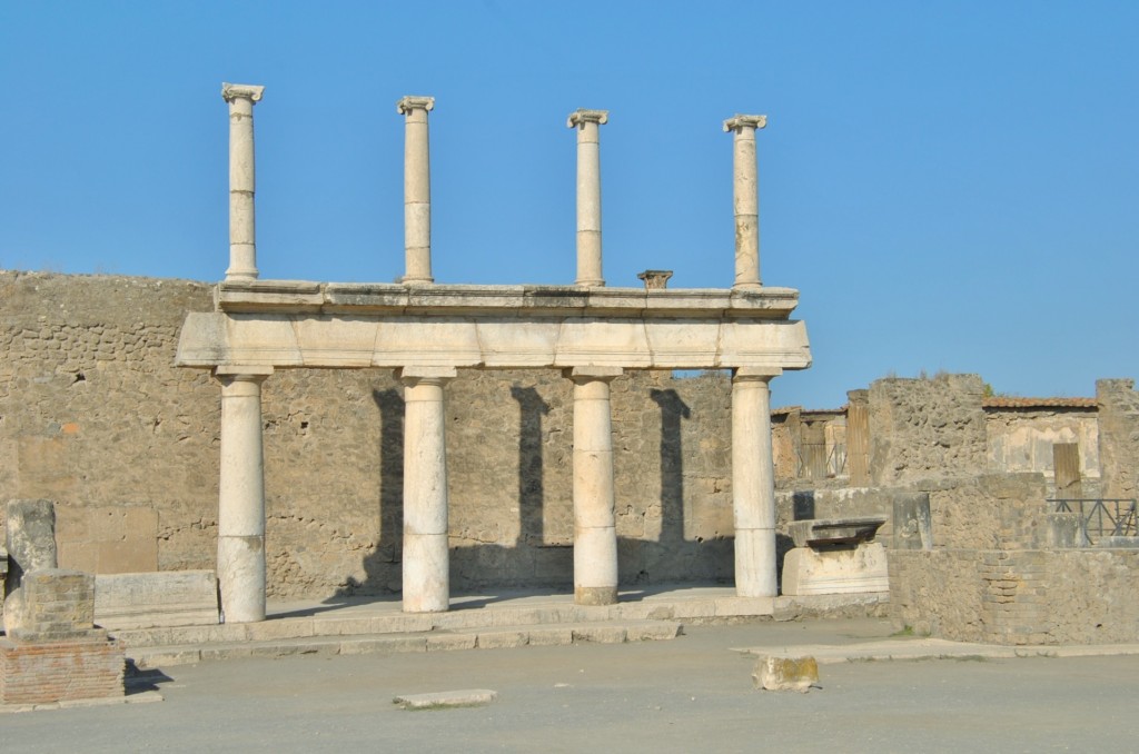 Foto: Vista de la ciudad - Pompeya (Campania), Italia