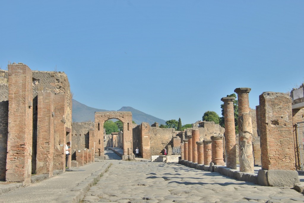 Foto: Vista de la ciudad - Pompeya (Campania), Italia