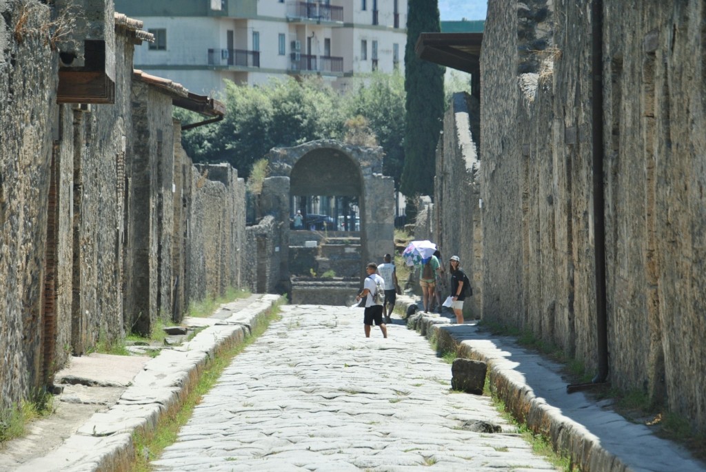 Foto: Vista de la ciudad - Pompeya (Campania), Italia