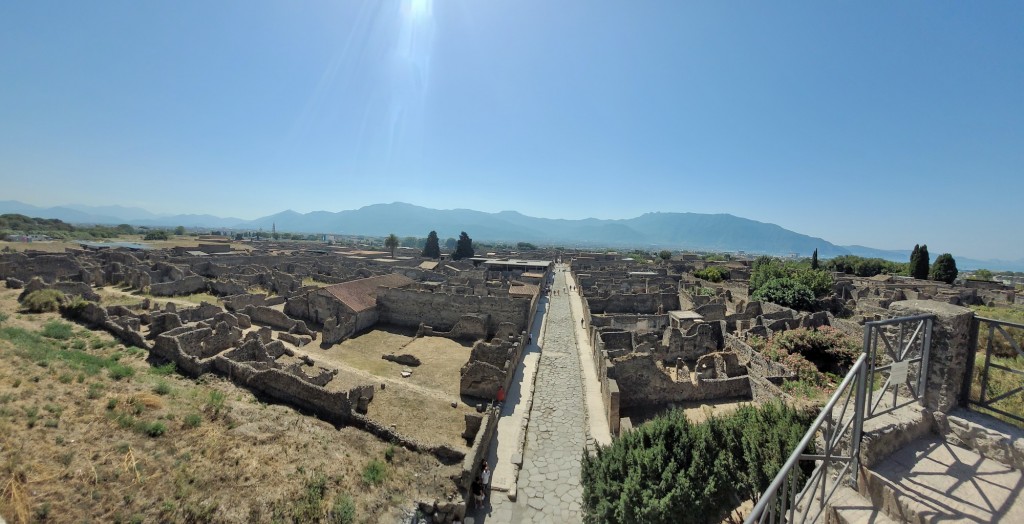 Foto: Vista de la ciudad - Pompeya (Campania), Italia