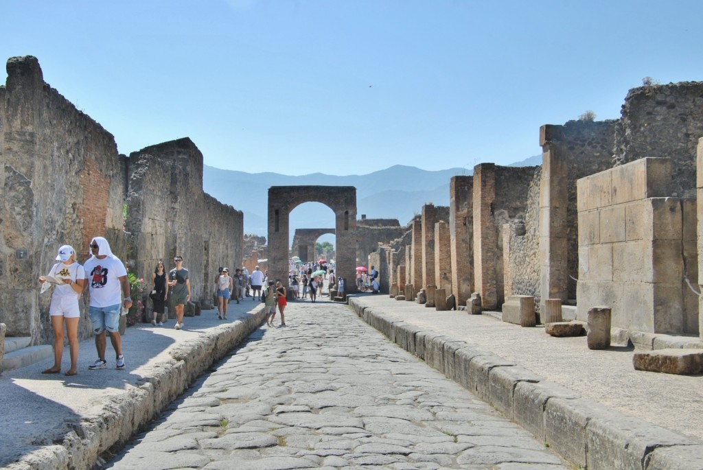 Foto: Vista de la ciudad - Pompeya (Campania), Italia