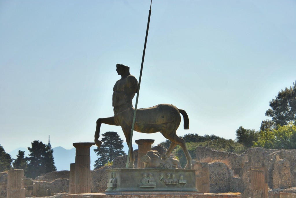 Foto: Vista de la ciudad - Pompeya (Campania), Italia