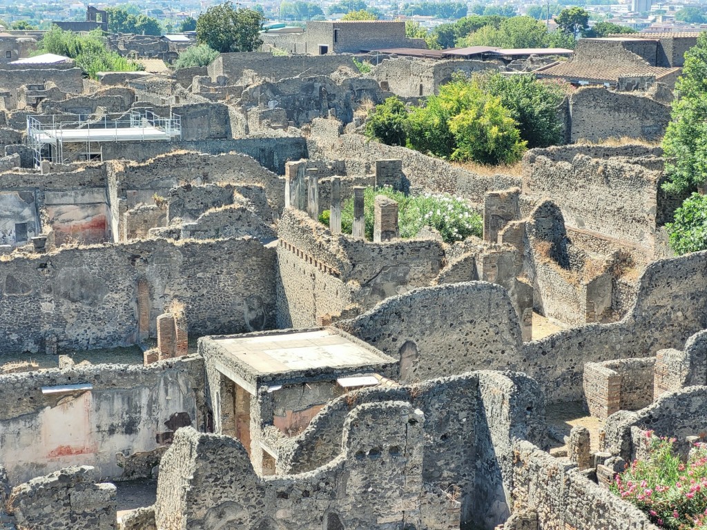 Foto: Vista de la ciudad - Pompeya (Campania), Italia