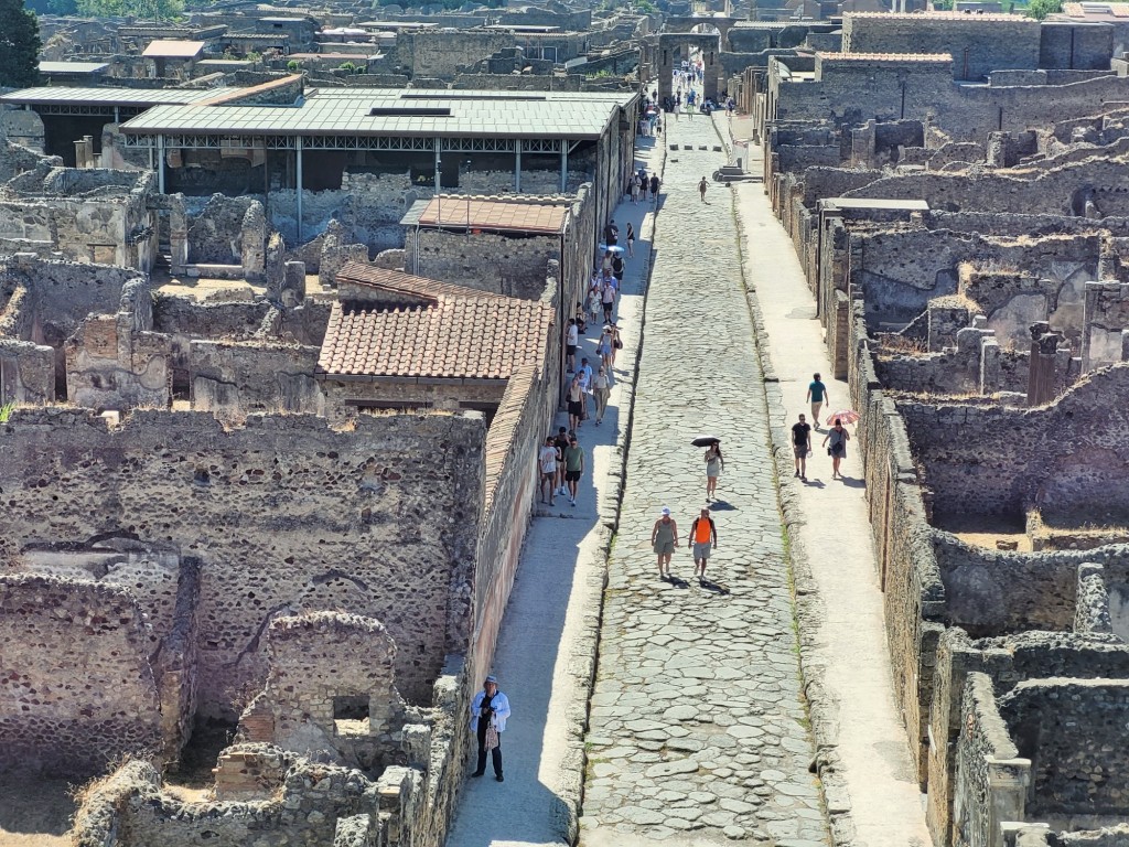 Foto: Vista de la ciudad - Pompeya (Campania), Italia