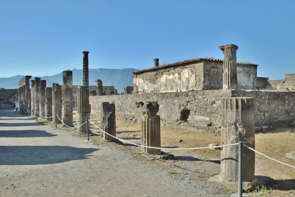 Foto: Vista de la ciudad - Pompeya (Campania), Italia