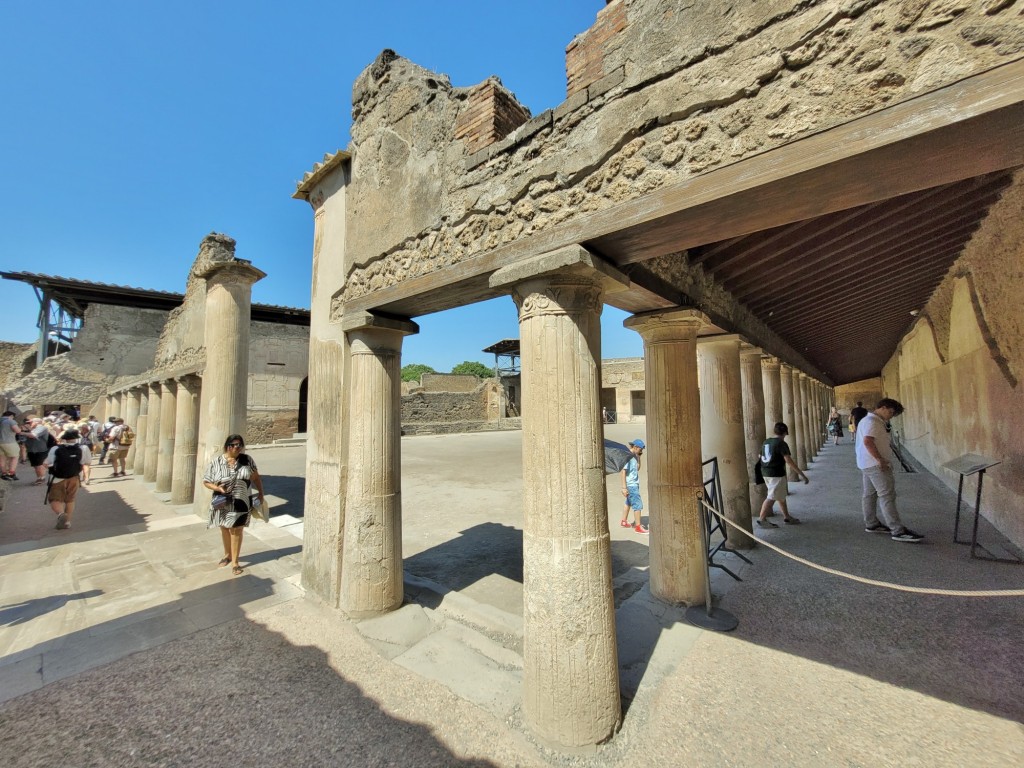 Foto: Vista de la ciudad - Pompeya (Campania), Italia