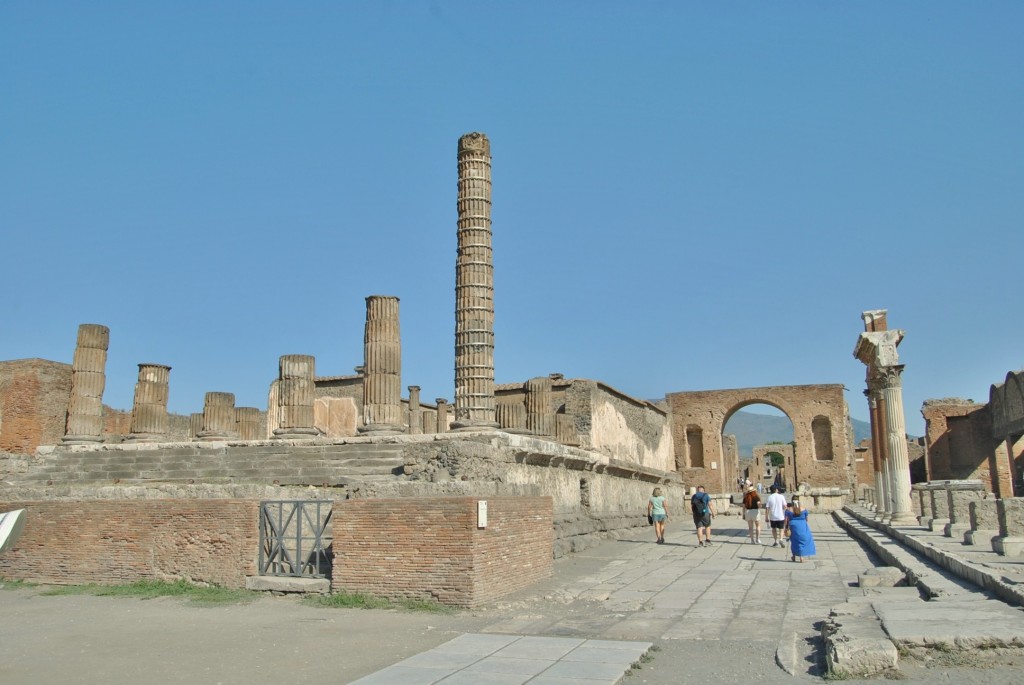 Foto: Vista de la ciudad - Pompeya (Campania), Italia