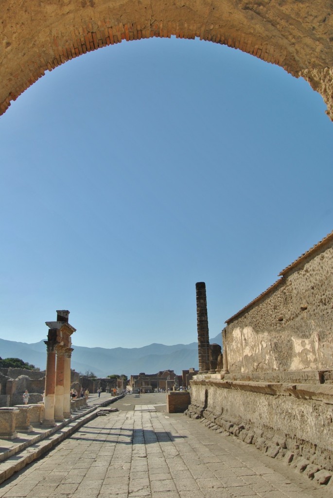 Foto: Vista de la ciudad - Pompeya (Campania), Italia