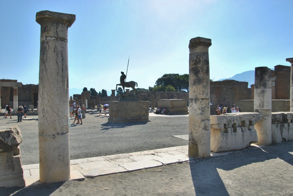 Foto: Vista de la ciudad - Pompeya (Campania), Italia