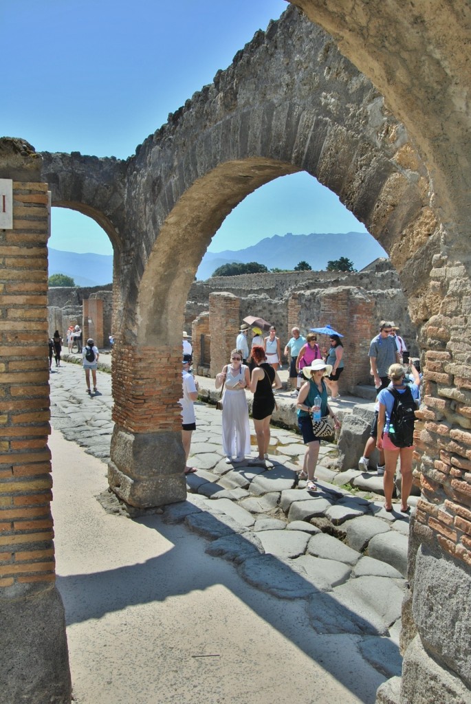 Foto: Vista de la ciudad - Pompeya (Campania), Italia