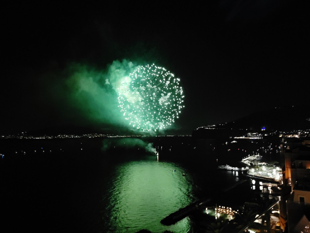 Foto: Fuegos artificiales - Sorrento (Campania), Italia