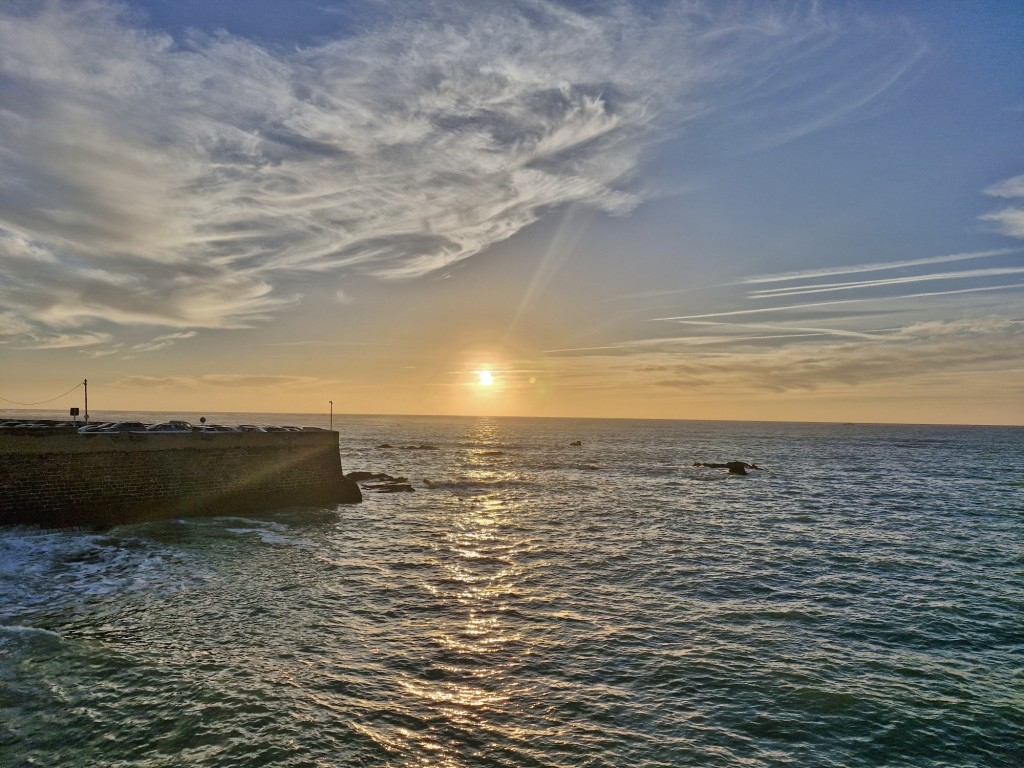 Foto: Puesta de sol - Cádiz (Andalucía), España