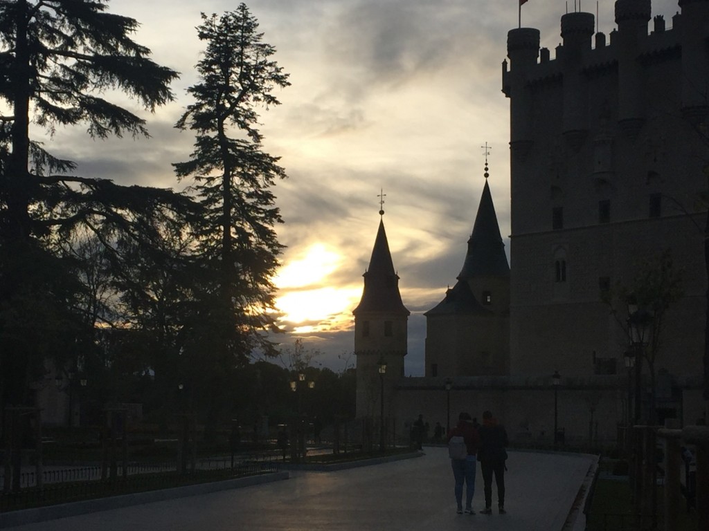 Foto: contraste alcazar - Segovia (Castilla y León), España