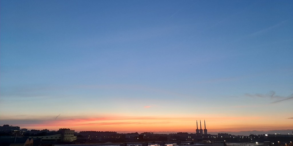 Foto: Amanecer - Sant Adrià de Besòs (Barcelona), España