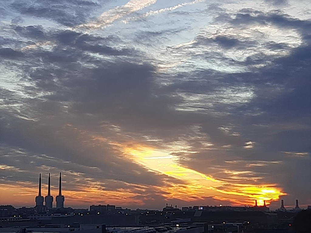 Foto: Amanecer - Sant Adrià de Besòs (Barcelona), España