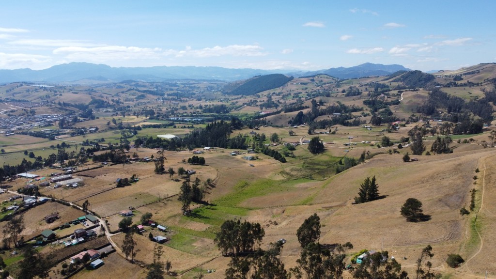 Foto: foto desde el aire - Chocontá (Cundinamarca), Colombia