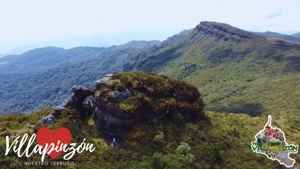 Foto: Piedra Ventana, Villapinzón Cundinamarca en DRON MINI 2 - Villapinzón (Cundinamarca), Colombia