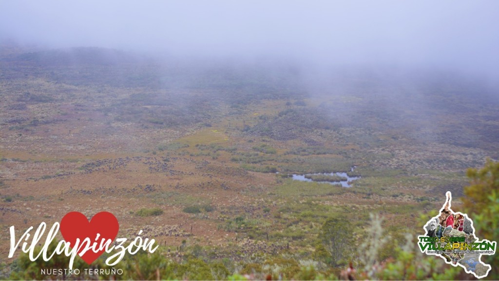 Foto: Laguna del mapa de Colombia Villapinzón Cundinamarca - Villapinzón (Cundinamarca), Colombia