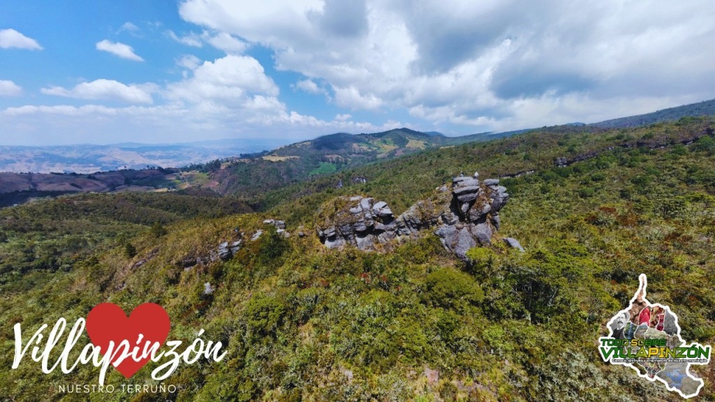 Foto: Piedra del indio piel roja, Villapinzón Cundinamarca en DRON MINI 2 - Villapinzón (Cundinamarca), Colombia