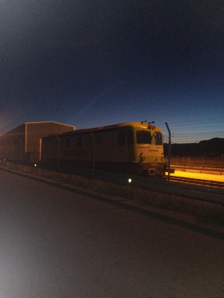 Foto: Base de mantenimiento de ADIF Alta Velocidad - Calatayud (Zaragoza), España