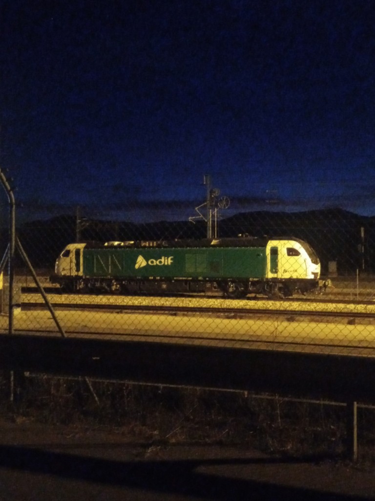 Foto: Base de mantenimiento ADIF Alta velocidad - Calatayud (Zaragoza), España