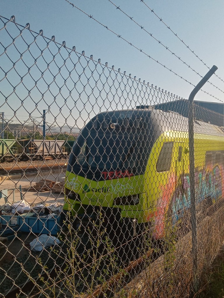 Foto: Base de mantenimiento Adif Alta velocidad - Calatayud (Zaragoza), España