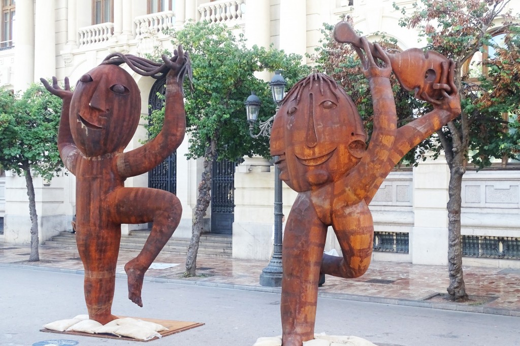 Foto: Violinista y bailarina - Valencia (València), España