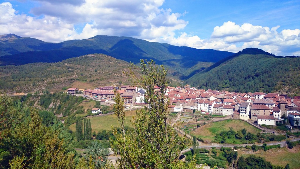 Foto: Panorámica - Ansó (Huesca), España