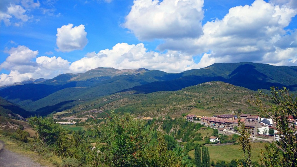 Foto: Panorámica - Ansó (Huesca), España