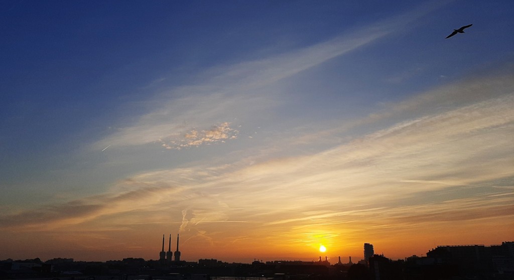 Foto: Amanecer - Sant Adrià de Besós (Barcelona), España