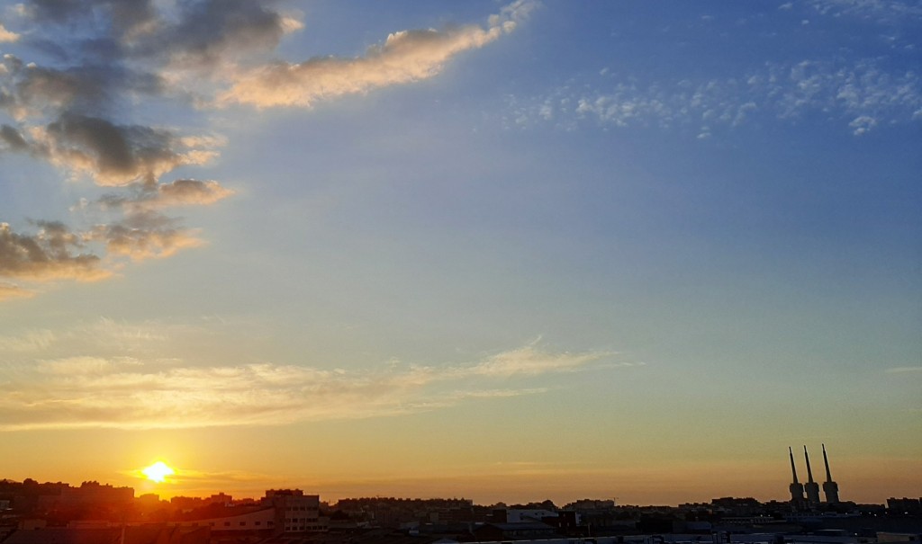 Foto: Amanecer - Sant Adrià de Besós (Barcelona), España