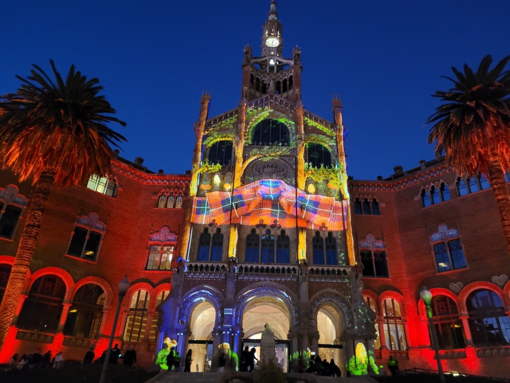 Foto: Luces de Sant Pau - Barcelona (Cataluña), España