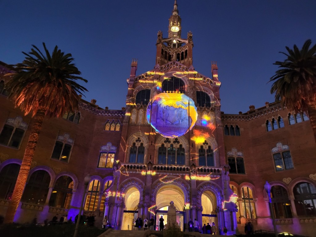 Foto: Luces de Sant Pau - Barcelona (Cataluña), España