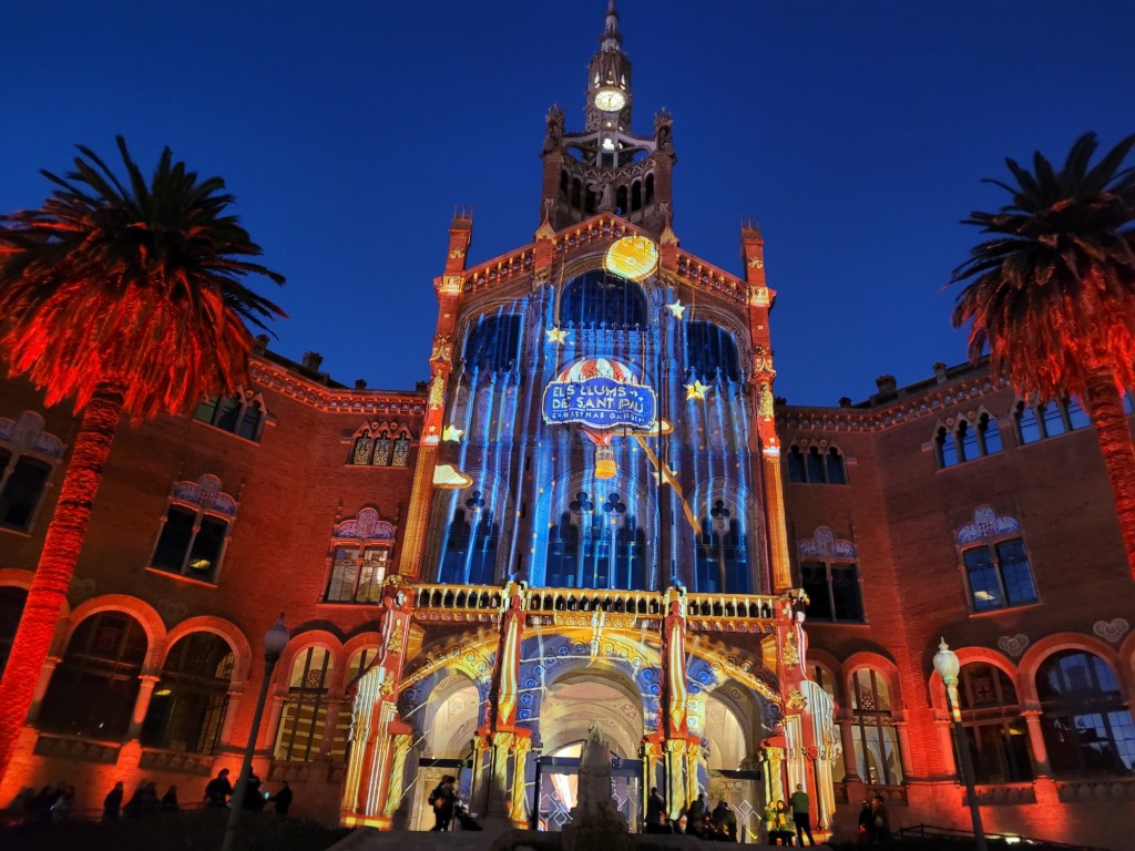 Foto: Luces de Sant Pau - Barcelona (Cataluña), España