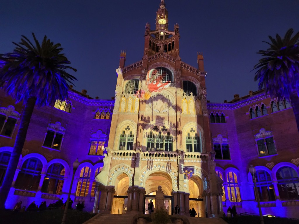 Foto: Luces de Sant Pau - Barcelona (Cataluña), España