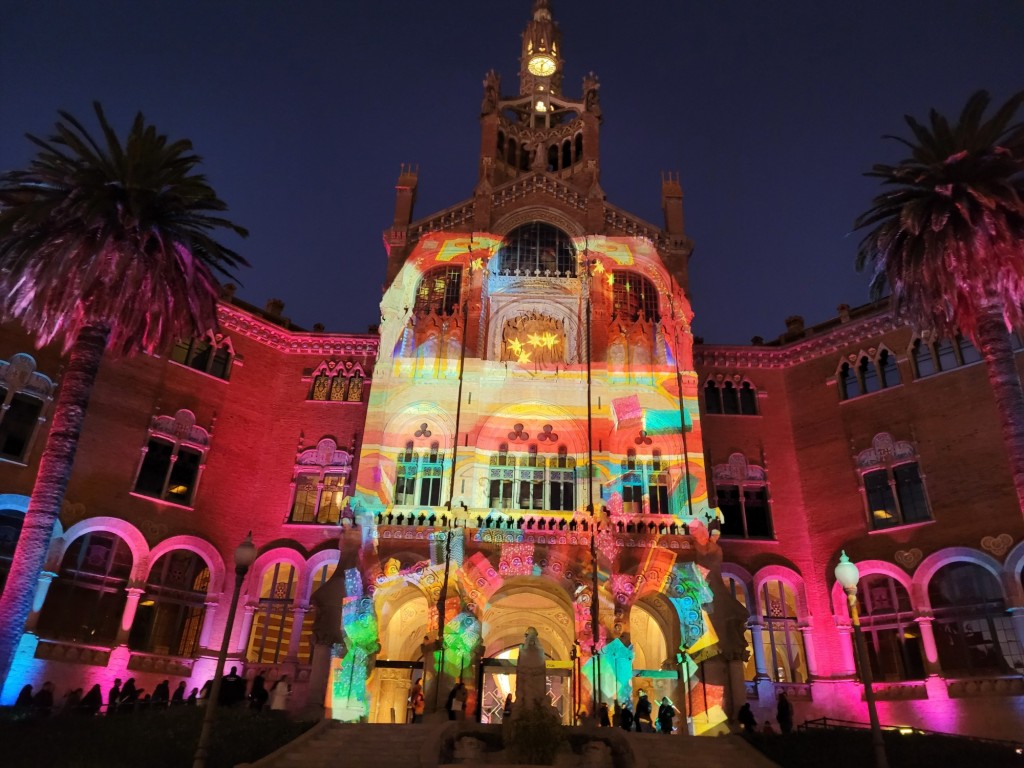 Foto: Luces de Sant Pau - Barcelona (Cataluña), España