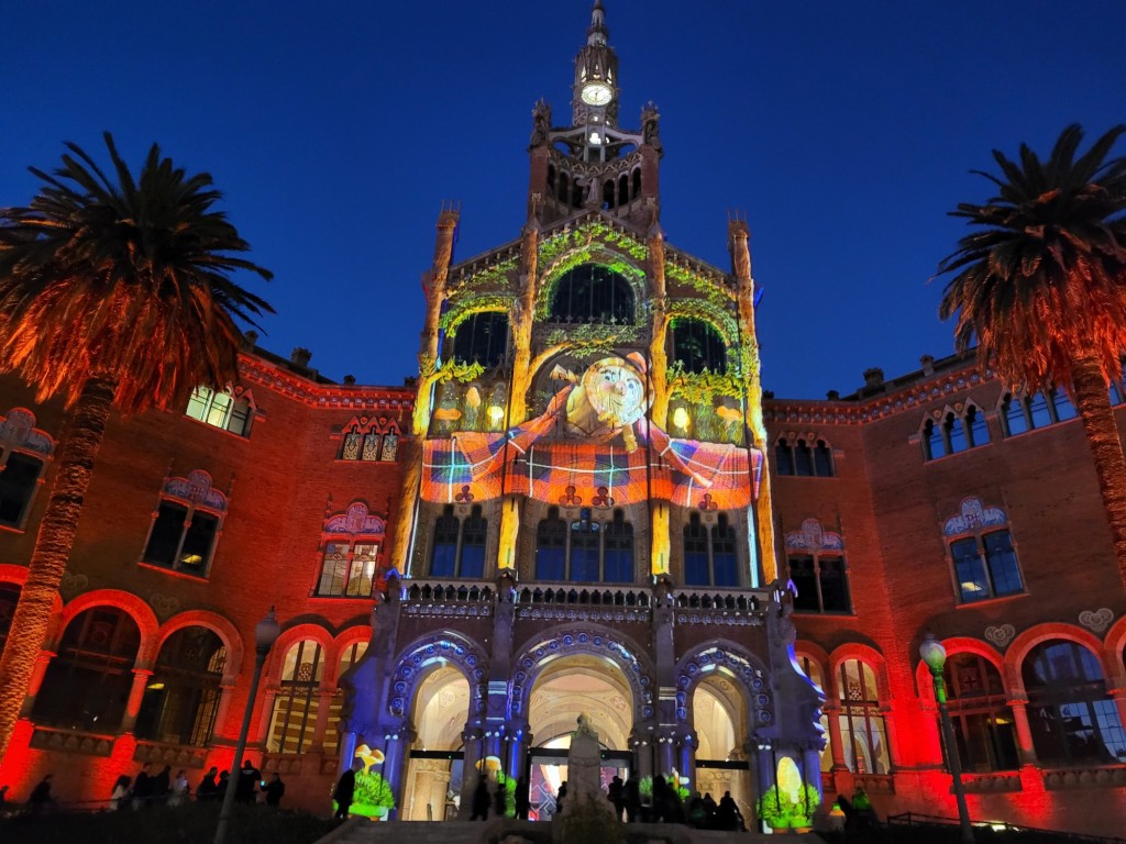 Foto: Luces de Sant Pau - Barcelona (Cataluña), España