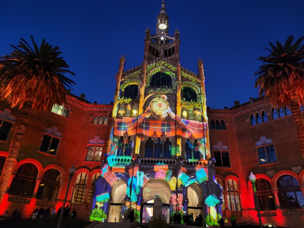 Foto: Luces de Sant Pau - Barcelona (Cataluña), España