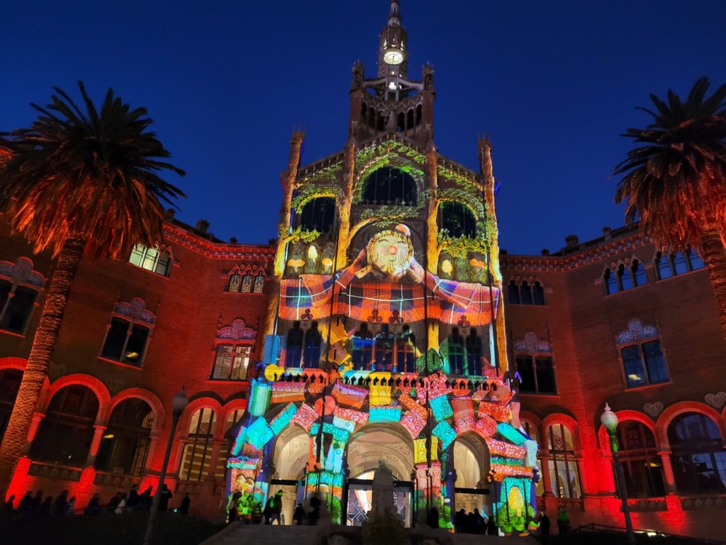 Foto: Luces de Sant Pau - Barcelona (Cataluña), España