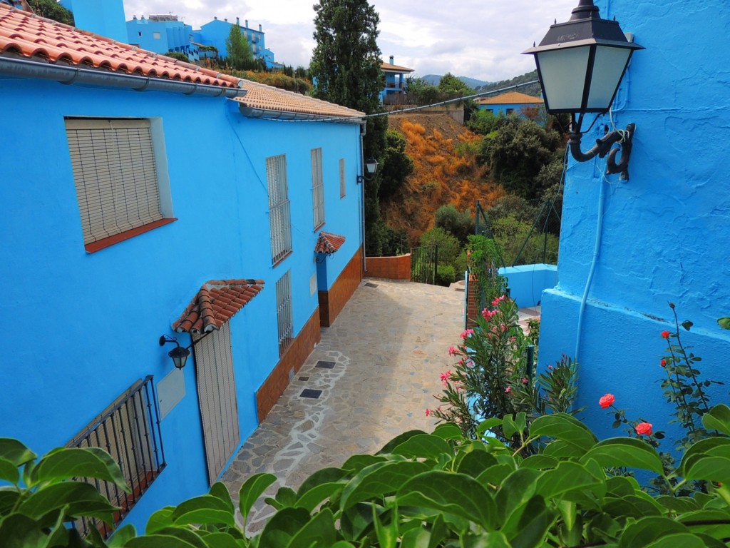 Foto: Calle Arrieros - Juzcar (Málaga), España