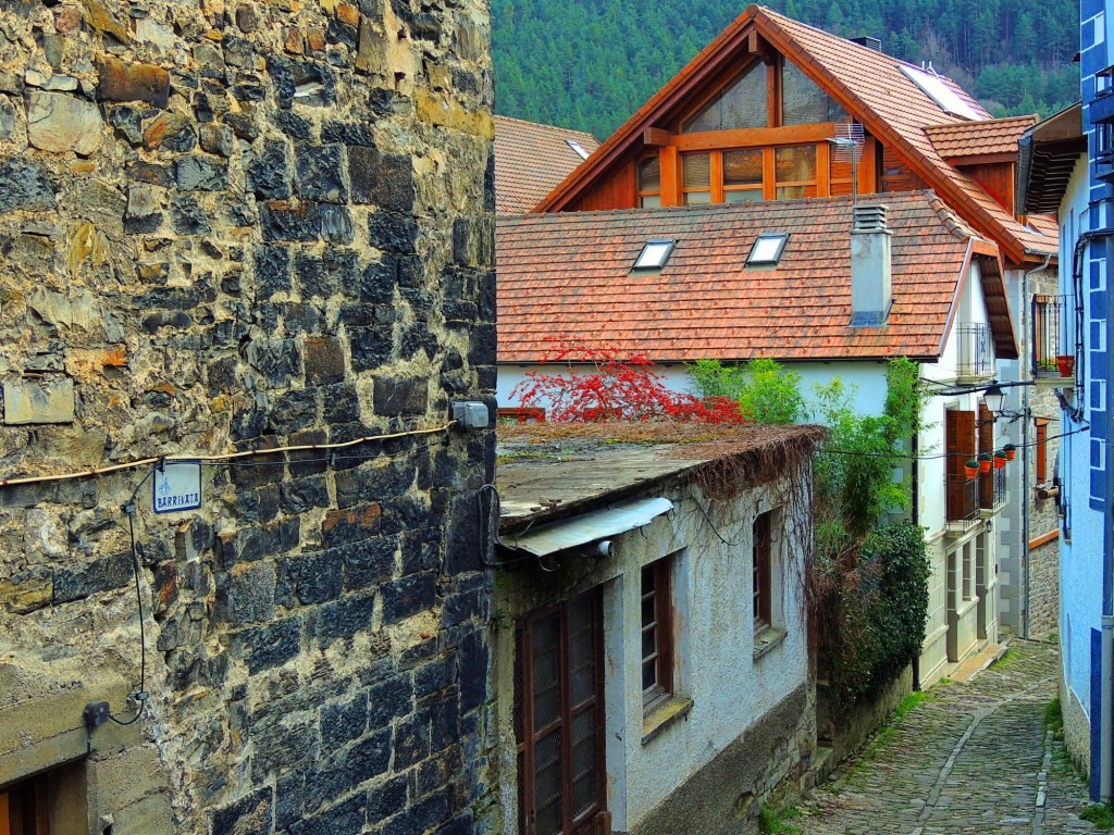 Foto: Calle Barrikata - Isaba (Navarra), España