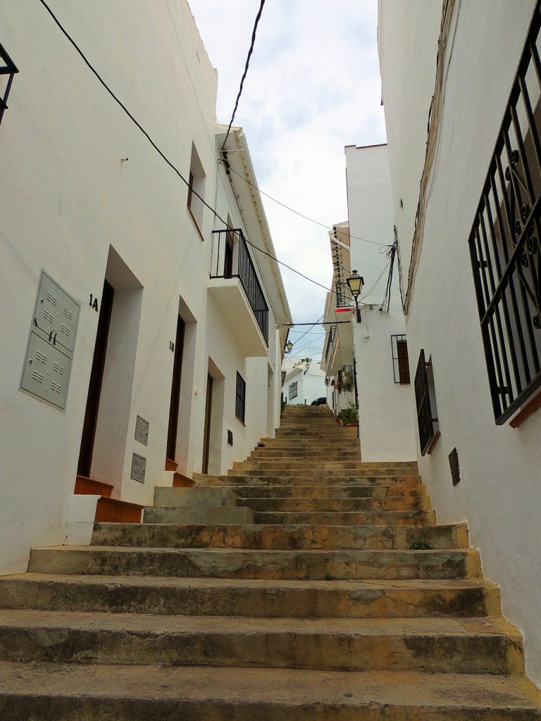 Foto: Calle Cervantes - Frigiliana (Málaga), España