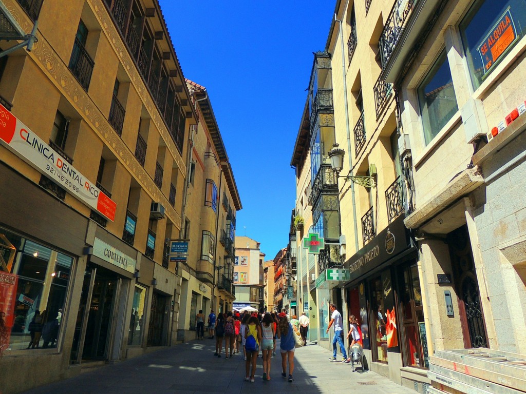 Foto: Calle de Cervantes - Segovia (Castilla y León), España