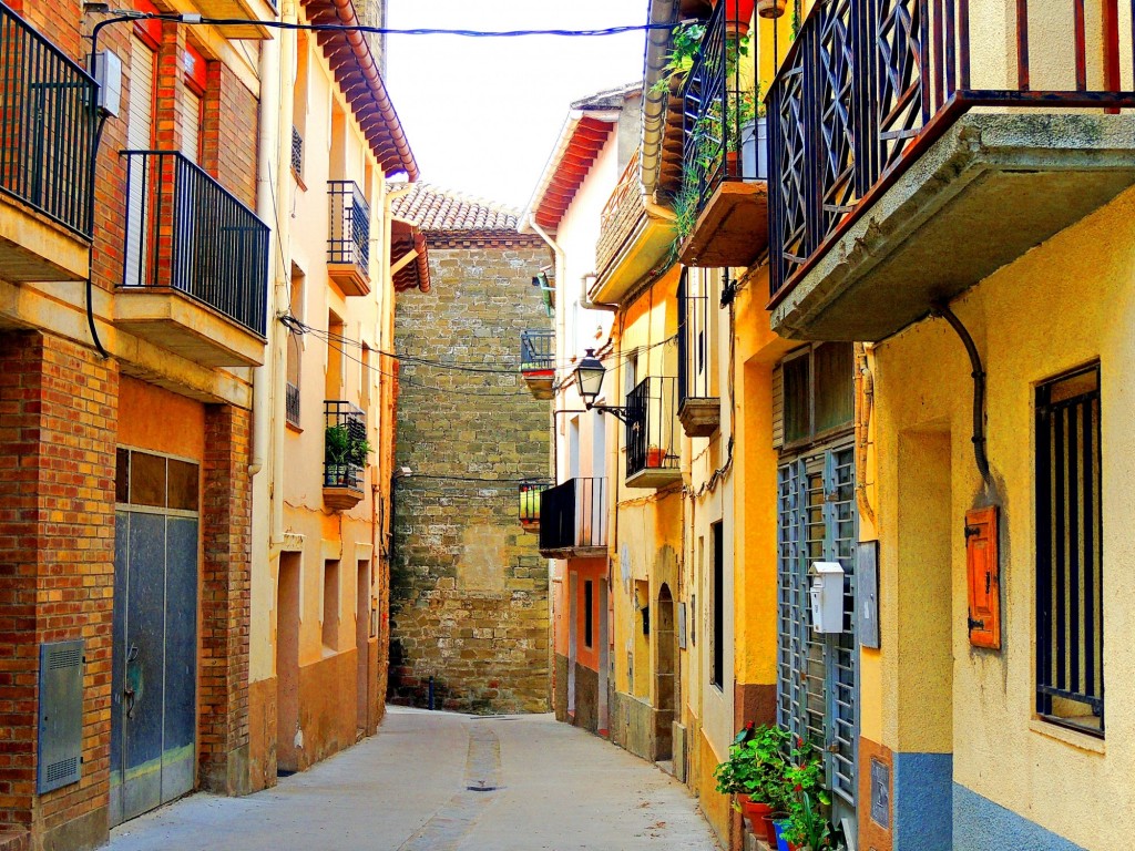 Foto: Calle de Coarasa - Loarre (Huesca), España