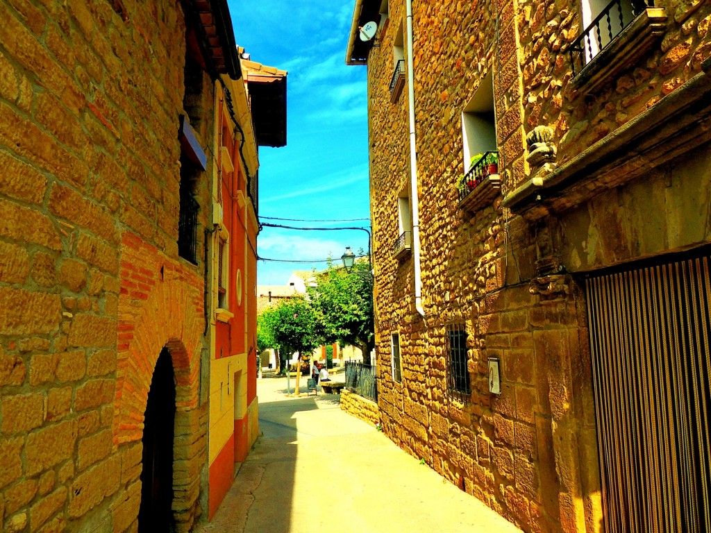 Foto: Calle de Solanilla - Loarre (Huesca), España