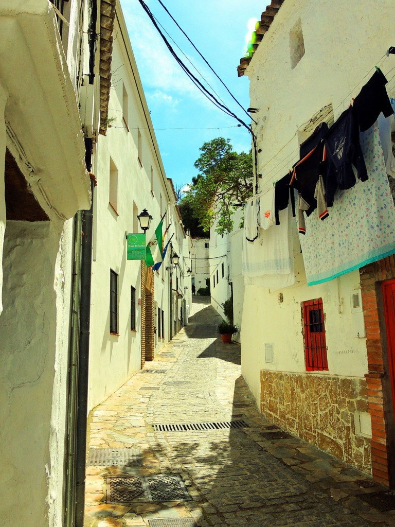 Foto: Calle del Ayuntamiento - Casares (Málaga), España