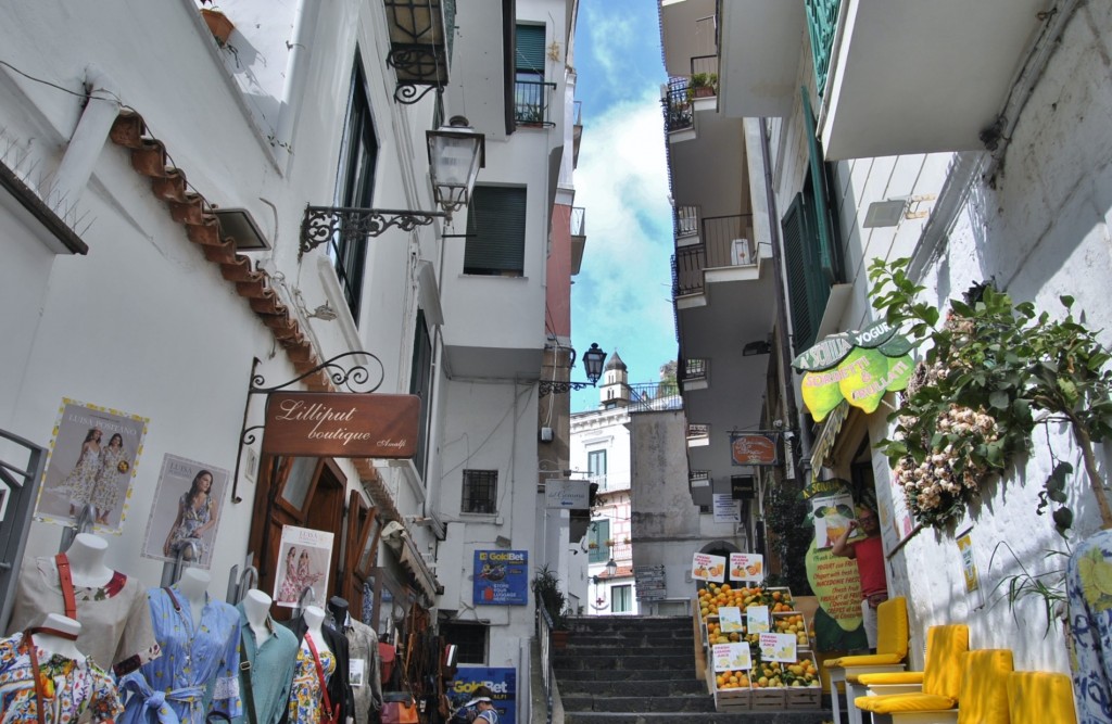 Foto: Centro histórico - Amalfi (Campania), Italia