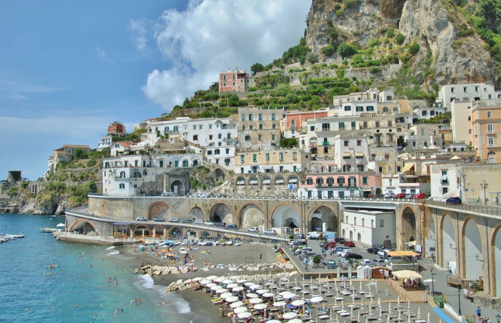 Foto: Centro histórico - Atrani (Campania), Italia