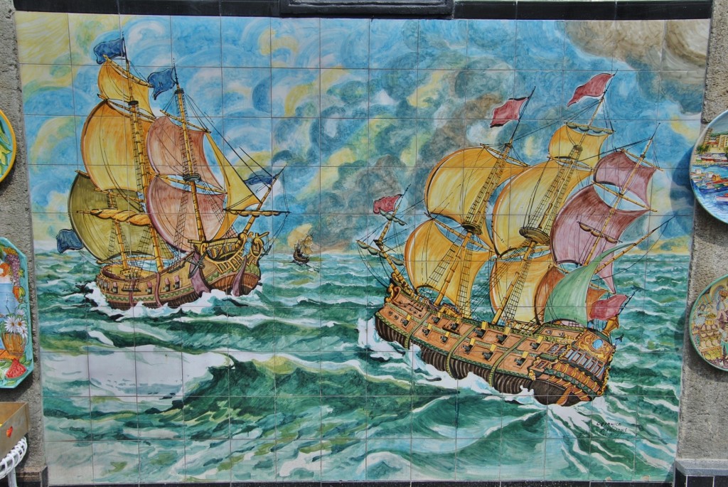 Foto: Mural - Vietri Sul Mare (Campania), Italia